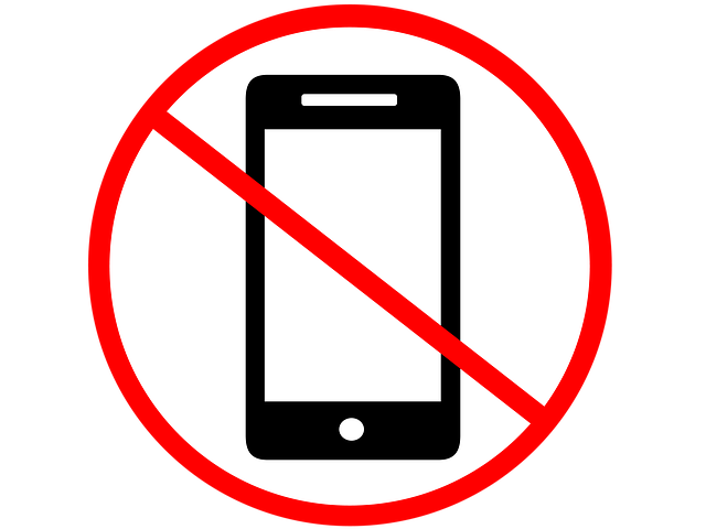 no cell phones while driving
