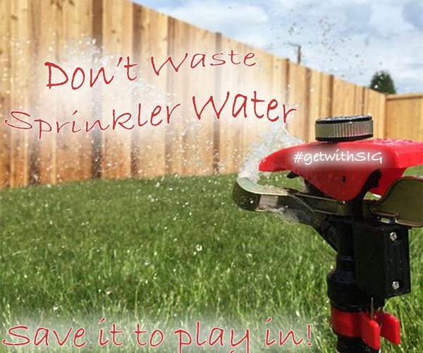 Sprinkler Water-Save It-Springwood Marketing, LLC